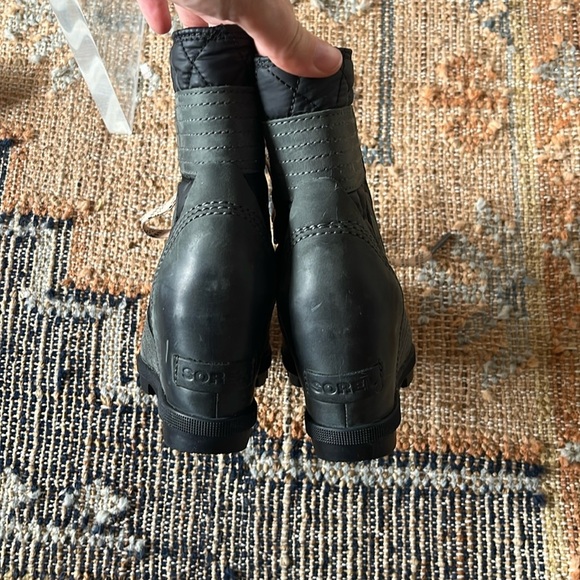 Sorel Lexie Wedge Boots, Dark Slate - 5.5 - Picture 3 of 9